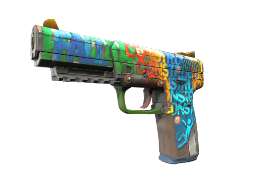 Souvenir Five-SeveN | Fall Hazard (Battle-Scarred)