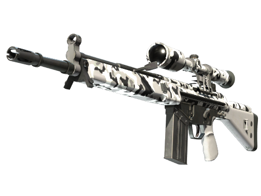 Souvenir G3SG1 | Polar Camo (Battle-Scarred)