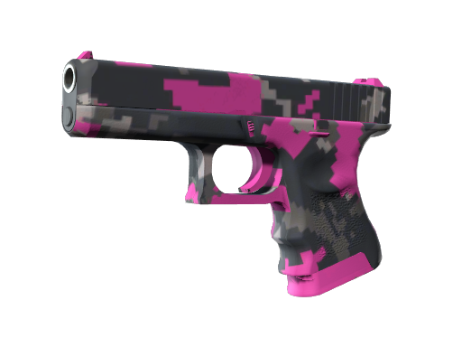 Souvenir Glock-18 | Pink DDPAT (Well-Worn)