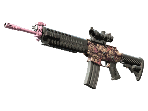 Souvenir SG 553 | Desert Blossom (Battle-Scarred)