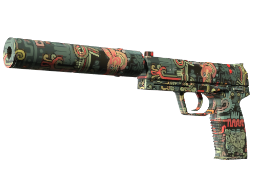 Souvenir USP-S | Ancient Visions (Well-Worn)