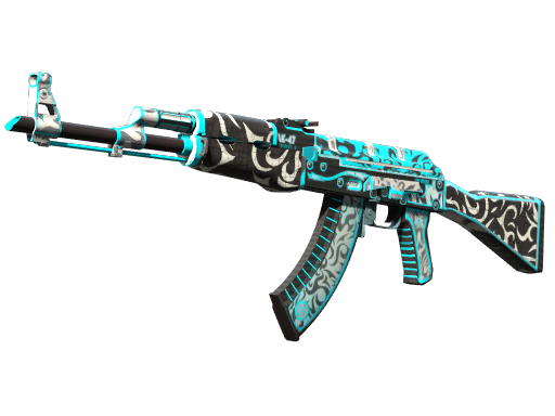 StatTrak™ AK-47 | Frontside Misty (Well-Worn)