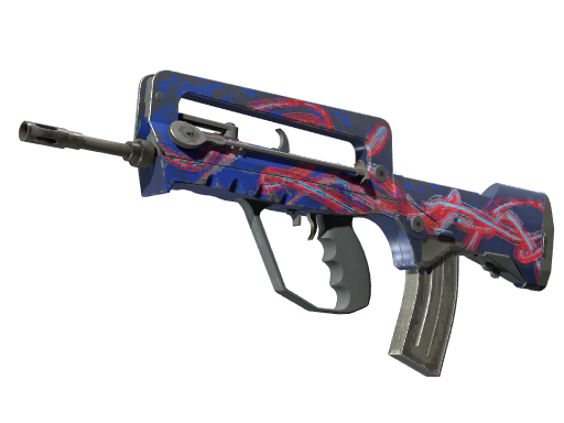 StatTrak™ FAMAS | Afterimage (Field-Tested)