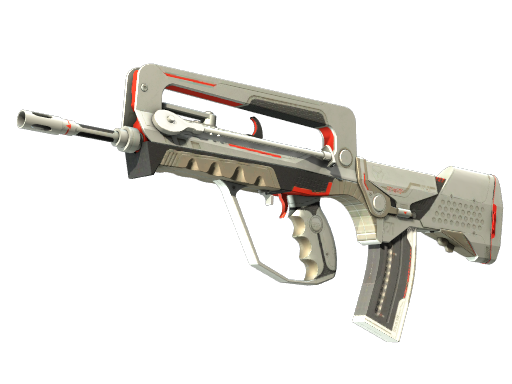 StatTrak™ FAMAS | Mecha Industries (Battle-Scarred)
