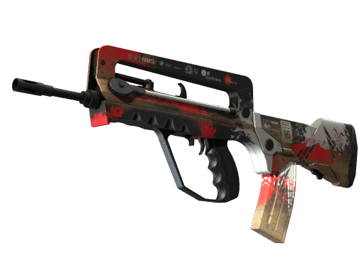 StatTrak™ FAMAS | Roll Cage (Field-Tested)