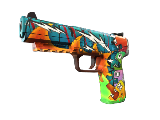 StatTrak™ Five-SeveN | Angry Mob (Battle-Scarred)