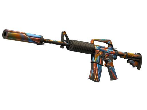 StatTrak™ M4A1-S | Leaded Glass (Battle-Scarred)