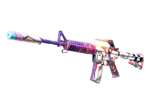 StatTrak™ M4A1-S | Vaporwave (Well-Worn)