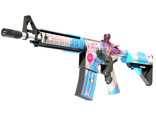 StatTrak™ M4A4 | Temukau (Battle-Scarred)