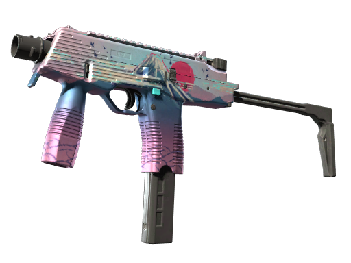 StatTrak™ MP9 | Mount Fuji (Battle-Scarred)