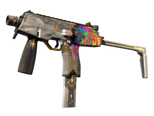 StatTrak™ MP9 | Starlight Protector (Battle-Scarred)