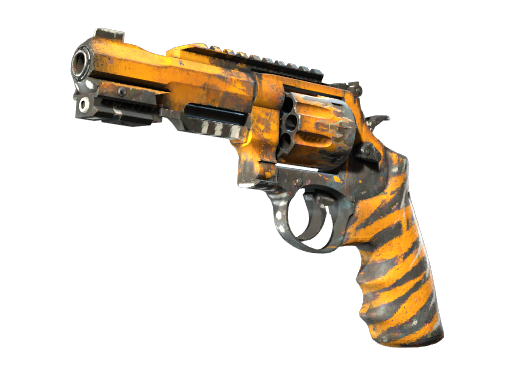 StatTrak™ R8 Revolver | Skull Crusher (Battle-Scarred)