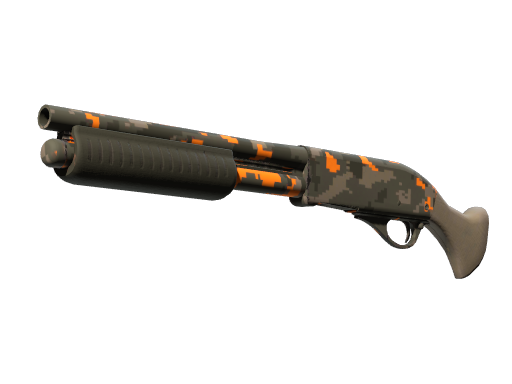 StatTrak™ Sawed-Off | Orange DDPAT (Field-Tested)