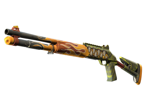 StatTrak™ XM1014 | Incinegator (Well-Worn)